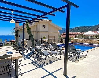 Kaş Kalkan'da Geniş Ailelere Uygun, Özel Havuzlu, Lüks Villa - 4