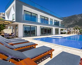 Kaş Kalkan'da Geniş Ailelere Uygun, Özel Havuzlu, Modern Villa - 2