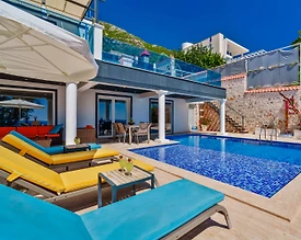 Kaş Kalkan'da Geniş Ailelere Uygun, Özel Havuzlu, Modern Villa - 3
