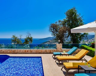 Kaş Kalkan'da Geniş Ailelere Uygun, Özel Havuzlu, Modern Villa - 4