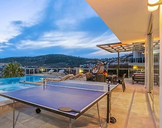 Kaş Kalkan'da Şahane Deniz Manzaralı, Özel Havuzlu, Estetik Villa - 3