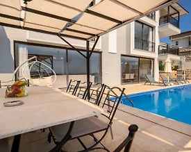 Kaş Kalkan'da Muhteşem Deniz Manzaralı, Özel Havuzlu, Lüks Villa - 2