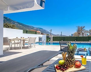 Kaş Kalkan'da Göz Alıcı Doğa Manzaralı, Özel Havuzlu, Modern Villa - 4