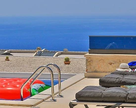 Kaş Kalkan'da Harika Deniz Manzaralı, Özel Havuzlu, Lüks Villa - 2