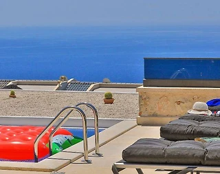 Kaş Kalkan'da Harika Deniz Manzaralı, Özel Havuzlu, Lüks Villa - 2