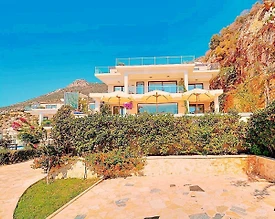 Kaş Kalkan'da Deniz Manzaralı, Sonsuzluk Havuzlu, Ferah Villa - 3