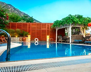 Kaş Kalkan'da Kalabalık Aile Gruplarına Uygun, Özel Havuzlu, Şık Villa - 3