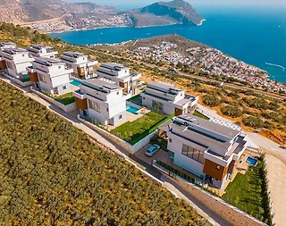 Kaş Kalkan'da Kalabalık Ailelere Uygun, Özel Havuzlu, Modern Villa - 5