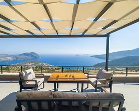 Kaş Kalkan'da Kalabalık Ailelere Uygun, Özel Havuzlu, Modern Villa - 3