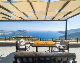 Kaş Kalkan'da Kalabalık Ailelere Uygun, Özel Havuzlu, Modern Villa - 3