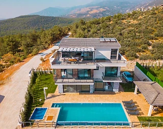 Kaş Kalkan'da Kalabalık Ailelere Uygun, Özel Havuzlu, Modern Villa - 1