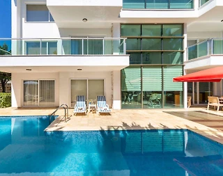 Kaş Kalkan'da Muhteşem Deniz Manzaralı, Özel Havuzlu, 6+1 Villa - 4