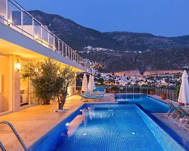 Kaş Kalkan'da Geniş Ailelere Uygun, Özel Havuzlu, Ferah Villa - 2