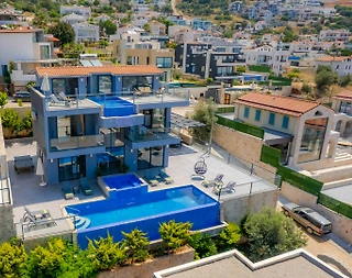 Kaş Kalkan'da Aile Gruplarına Uygun, Özel Havuzlu, Lüks Villa - 4
