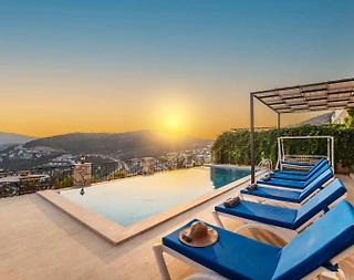 Kaş Kalkan'da Kalabalık Ailelere Uygun, Özel Havuzlu, Modern Tatil Evi - 4