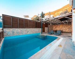Kaş Kalkan'da Kalabalık Ailelere Uygun, Özel Havuzlu, Kiralık Villa - 5
