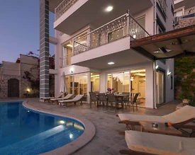 Kaş Kalkan'da Kalabalık Gruplara Uygun, Özel Havuzlu, Kiralık Villa - 3
