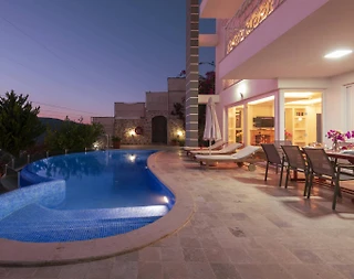 Kaş Kalkan'da Kalabalık Gruplara Uygun, Özel Havuzlu, Kiralık Villa - 5