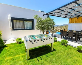 Kaş Bezirgan'da Huzurlu Doğada, Özel Havuzlu, Modern Villa - 3