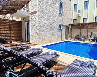 Kaş Kalkan'da Merkeze Yakın Konumda, Özel Havuzlu, Şık Villa - 4