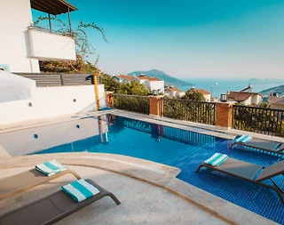 Kaş Kalkan'da Merkeze Yakın, Özel Havuzlu, Ferah Villa - 5