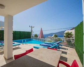 Kaş Kalkan'da Merkeze Yakın, Özel Havuzlu, Modern Villa - 3