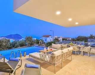 Kaş Kalkan'da Merkeze Yakın, Özel Havuzlu, Şık Tatil Evi - 5