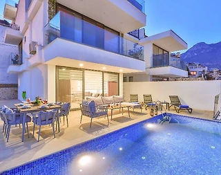 Kaş Kalkan'da Merkeze Yakın, Özel Havuzlu, Şık Tatil Evi - 1