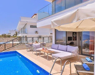 Kaş Kalkan'da Merkeze Yakın, Özel Havuzlu, Şık Tatil Evi - 3
