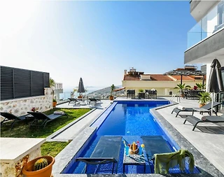 Kaş Kalkan'da Nezih Konumda, Özel Havuzlu, Konforlu Villa - 3