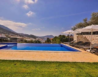 Kaş Kalkan'da Merkezi Konumda, Özel Havuzlu, Lüks Villa - 4