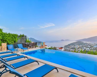 Kaş Kalkan'da Merkezi Konumda, Özel Havuzlu, Lüks Villa - 4