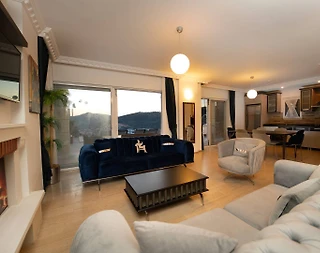 Kaş Kalkan'da Merkezi Konumda, Özel Havuzlu, Lüks Villa - 5