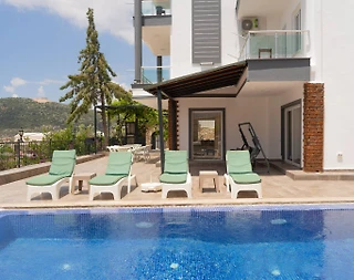 Kaş Kalkan'da Merkezi Konumda, Özel Havuzlu, Lüks Villa - 5