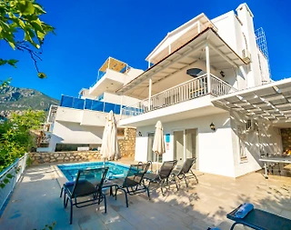 Kaş Kalkan'da Merkezi Konumda, Özel Havuzlu, Lüks Villa - 2
