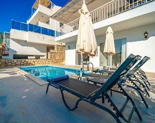 Kaş Kalkan'da Merkezi Konumda, Özel Havuzlu, Lüks Villa - 4