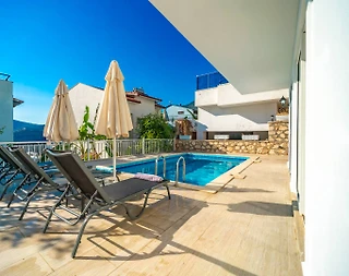 Kaş Kalkan'da Merkezi Konumda, Özel Havuzlu, Lüks Villa - 5