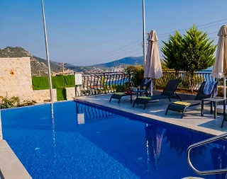 Kaş Kalkan'da Modern Tasarımlı, Özel Çift Havuzlu, Konforlu Villa - 4