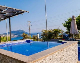 Kaş Kalkan'da Modern Tasarımlı, Özel Çift Havuzlu, Konforlu Villa - 3