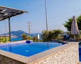 Kaş Kalkan'da Modern Tasarımlı, Özel Çift Havuzlu, Konforlu Villa - 3