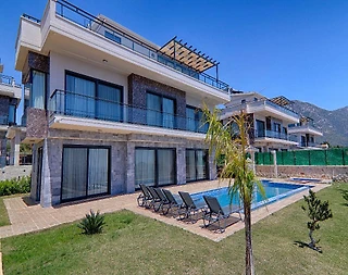 Kaş Kalkan'da Modern Tasarımlı, Özel Havuzlu, Kiralık Villa - 2