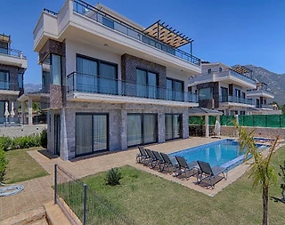 Kaş Kalkan'da Modern Tasarımlı, Özel Havuzlu, Kiralık Villa - 4