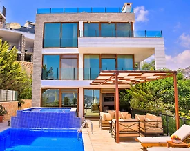 Kaş Kalkan'da Modern Tasarımlı, Özel Havuzlu, Lüks Villa - 2