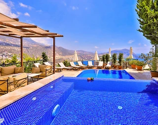 Kaş Kalkan'da Modern Tasarımlı, Özel Havuzlu, Lüks Villa - 4