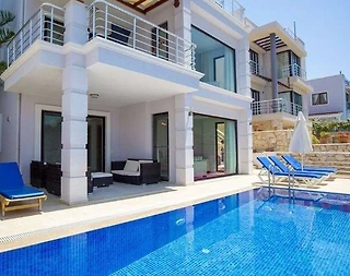 Kaş Kalkan'da Göz Alıcı Deniz Manzaralı, Özel Havuzlu, 3+1 Villa - 2