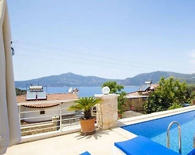 Kaş Kalkan'da Göz Alıcı Deniz Manzaralı, Özel Havuzlu, 3+1 Villa - 3