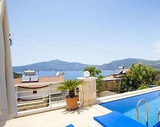Kaş Kalkan'da Göz Alıcı Deniz Manzaralı, Özel Havuzlu, 3+1 Villa - 3