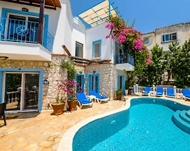 Kaş Kalkan'da Muhteşem Deniz Manzaralı, Özel Havuzlu, 4+1 Villa - 3