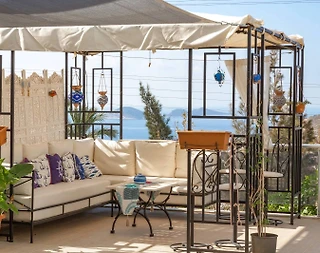 Kaş Kalkan'da Muhteşem Deniz Manzaralı, Özel Havuzlu, Geniş Villa - 5