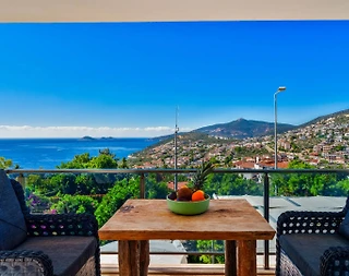 Kaş Kalkan'da Muhteşem Deniz Manzaralı, Özel Havuzlu, Kiralık Villa - 1